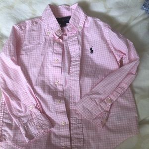 Ralph Lauren button down long sleeve shirt